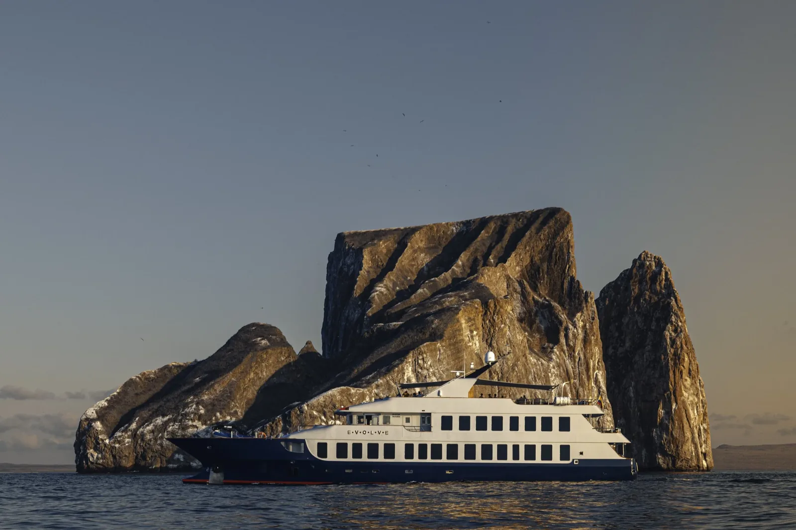 Evolve — Yacht exterior