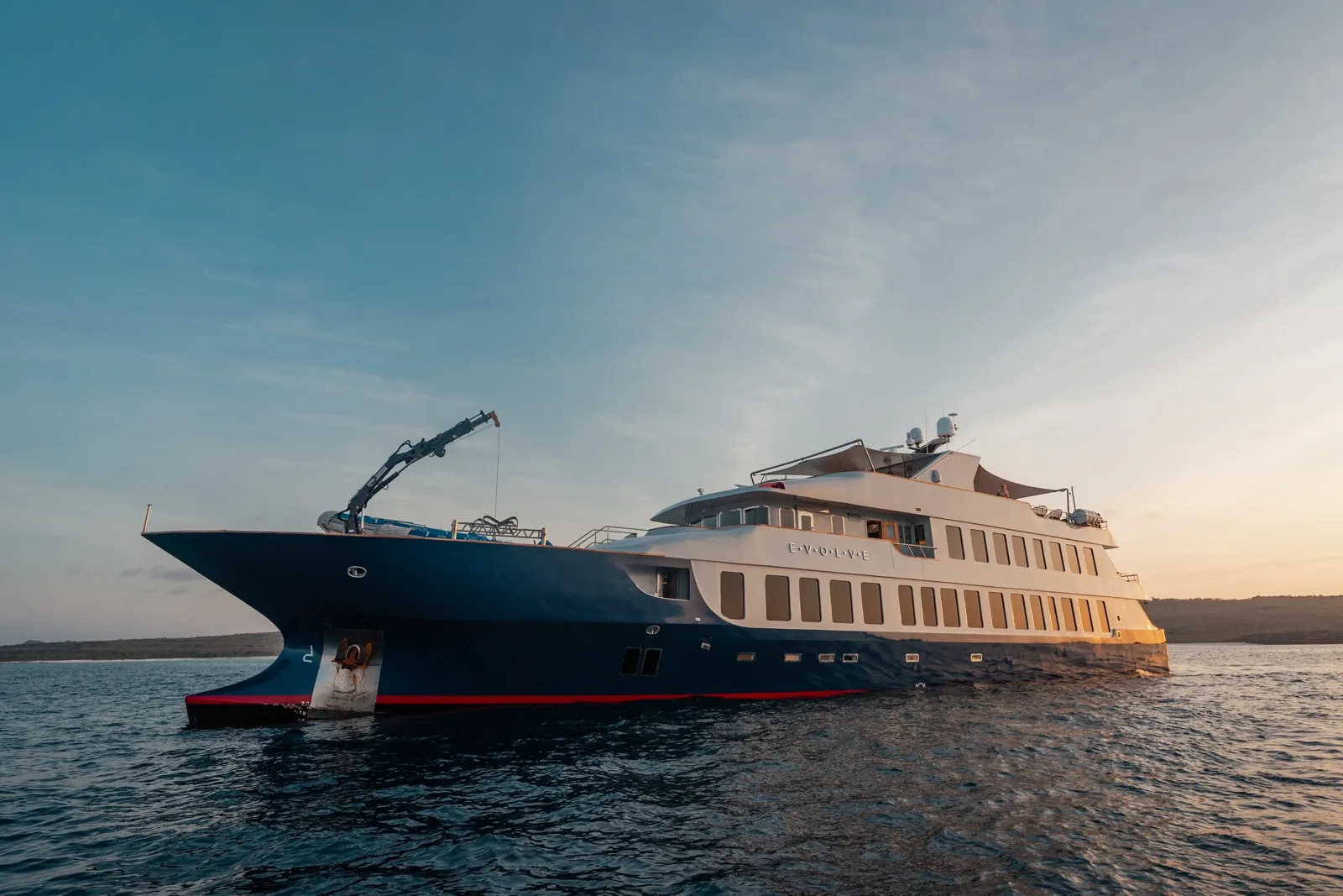 Evolve — Yacht at sea